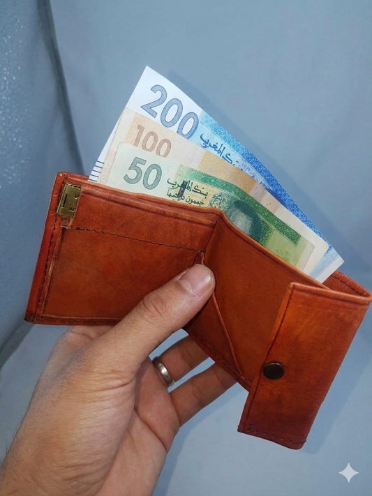 Porte-monnaie en cuir