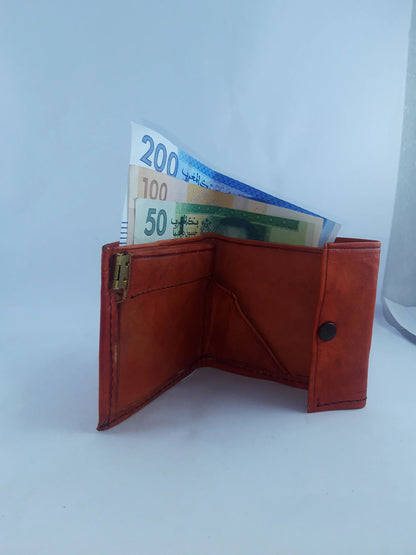 Porte-monnaie en cuir